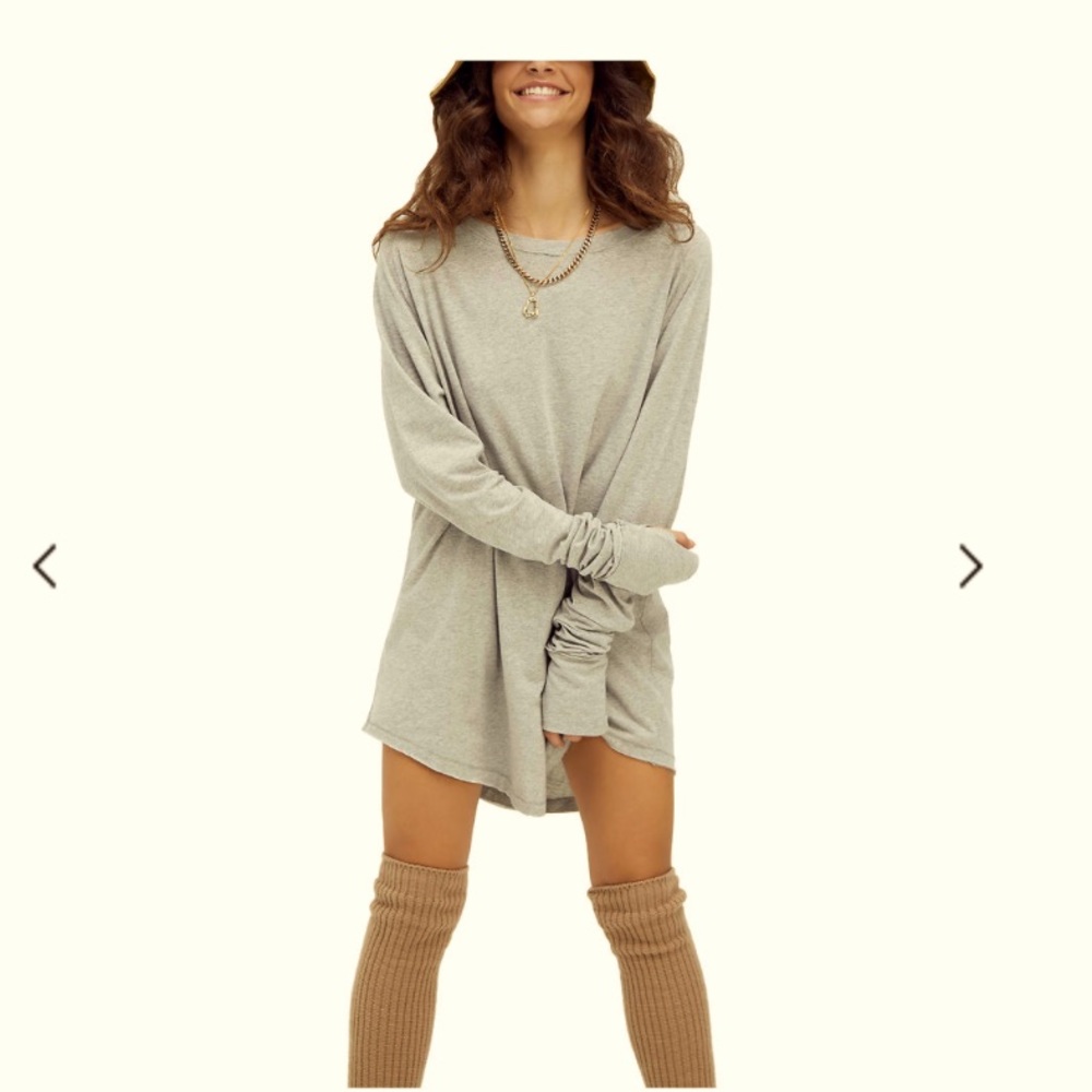 Free people long sleeve tunic